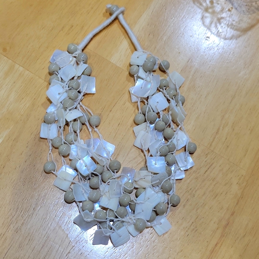 Statement Multi Strands Necklace - image 1